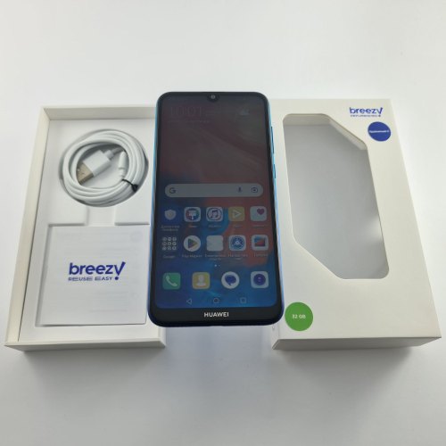 Смартфон Huawei Y7 2019 3/32Gb Aurora Blue (DUB-LX1) USED **