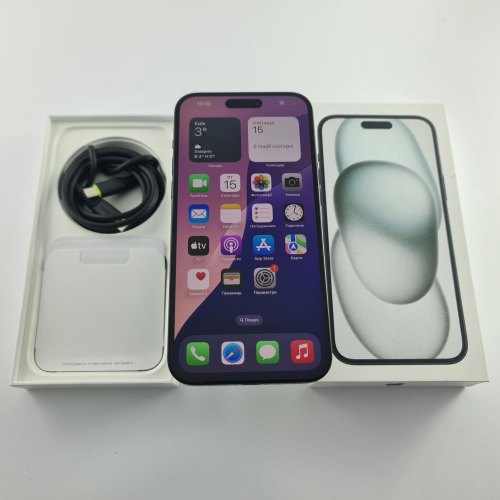 Смартфон Apple iPhone 15 Plus 256 GB Black USED **