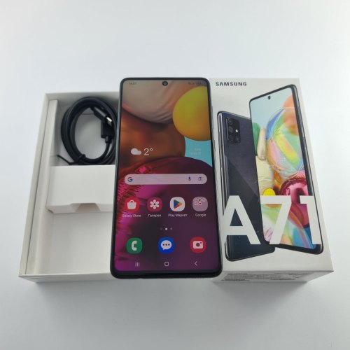 Смартфон Samsung Galaxy A71 128 GB Black USED **