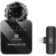 Бездротовий петличний мікрофон PULUZ для iPhone / iPad, 8-контактний приймач (чорний)