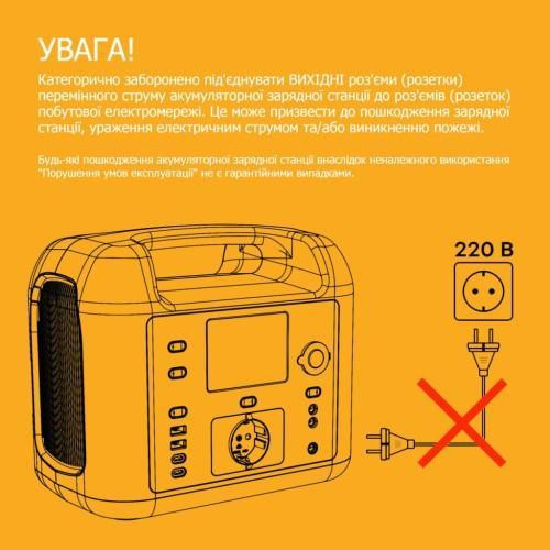 Зарядна станція PowerPlant G20 1536Wh, 1800W