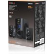 Акустична система 2.1 REAL-EL M-555, Black (55Вт, Bluetooth, FM-тюнер, USB/SD, ПДУ)