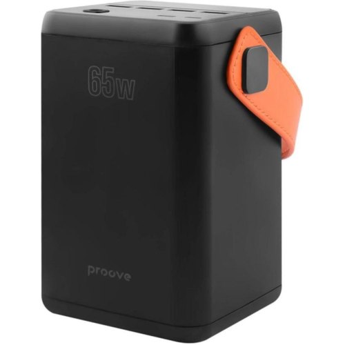 Зовнішній акумулятор Proove Powerbox 65W 60000mAh Black