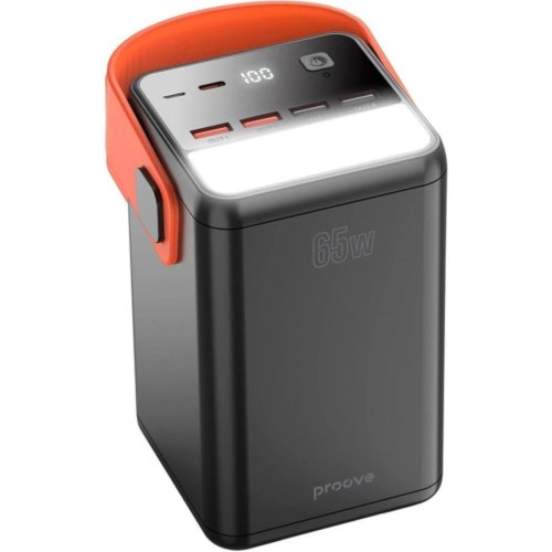 Зовнішній акумулятор Proove Powerbox 65W 60000mAh Black