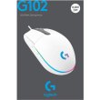 Миша ігрова дротова Logitech G102 Lightsync USB White (910-005824)
