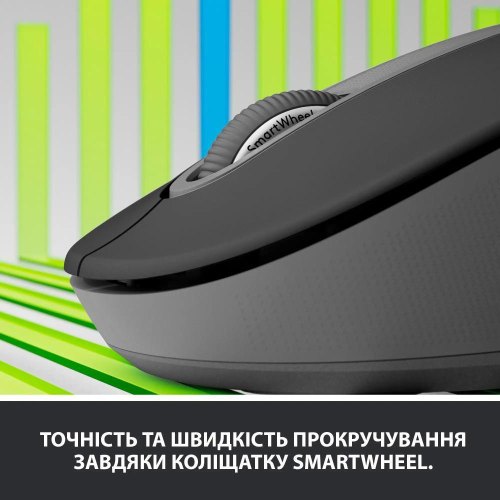 Миша бездротова Logitech Signature M650 L Wireless Mouse Graphite (910-006236)