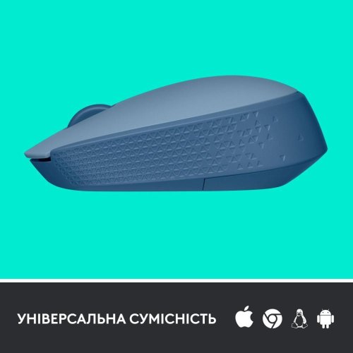 Миша бездротова Logitech Wireless M171 Blue-Grey(910-006866)