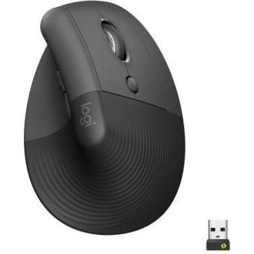 Миша бездротова Logitech Lift Vertical Ergonomic Wireless/Bluetooth Graphite(910-006473)