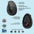 Миша бездротова Logitech Lift Vertical Ergonomic Wireless/Bluetooth Graphite(910-006473)