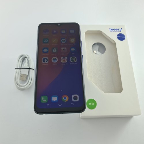 Смартфон Vivo Y12 3/64Gb Aqua Blue USED **