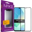 Захисне скло Make для Samsung A16 (A165), Black