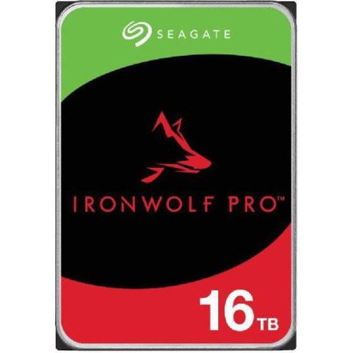 Жорсткий диск Seagate IronWolf Pro 3.5 16TB, 7200rpm, 256MB, SATA 3.0 (ST16000NT001)