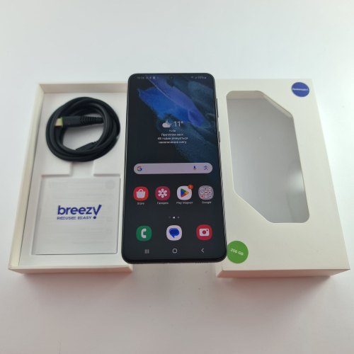 Смартфон Samsung Galaxy S21 Plus (G996B) 256Gb Phantom Black (SM-G996BZKGSEK) USED **