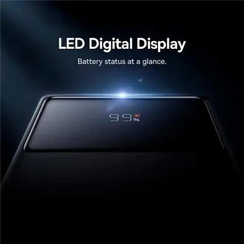 Зовнішній акумулятор Powerbank Baseus Star-Lord Digital Display Fast Charging Power Bank 30000mAh 30W, Cluster Black