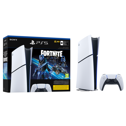 Стаціонарна ігрова приставка Sony PlayStation 5 Slim Digital Edition 1TB Fortnite Cobalt Star Bundle (1000045170)           Новинка
