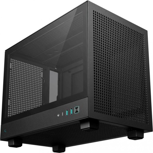 Корпус Deepcool CH160, без БЖ, Mini-ITX, чорний (R-CH160-BKNGI0-G-1)