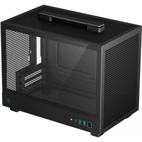 Корпус Deepcool CH160, без БЖ, Mini-ITX, чорний (R-CH160-BKNGI0-G-1)
