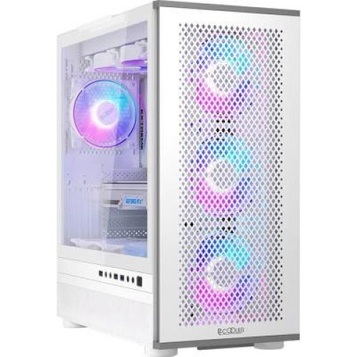 Корпус PcCOOLER CPS ME200 MESH, без БЖ, EATX/ATX/Micro ATX/Mini-ITX, білий (C3-A520WHP3-GL)