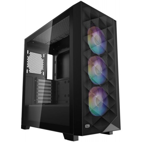 Корпус PcCOOLER CPS, без БЖ, E-ATX/ATX/Micro ATX/Mini-ITX, чорний (C3D510 BK ARGB)