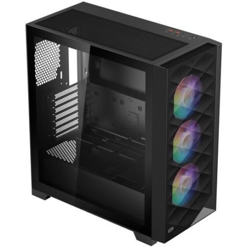 Корпус PcCOOLER CPS, без БЖ, E-ATX/ATX/Micro ATX/Mini-ITX, чорний (C3D510 BK ARGB)