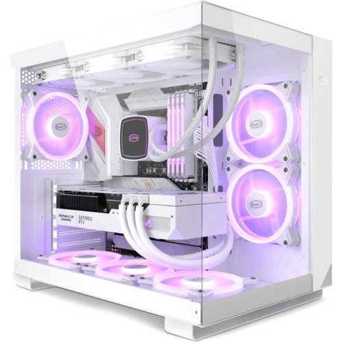 Корпус PcCOOLER CPS, без БЖ, ATX/Micro ATX/Mini-ITX, білий (C3 T500 ARGB WH)