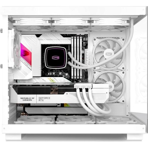 Корпус PcCOOLER CPS, без БЖ, ATX/Micro ATX/Mini-ITX, білий (C3 T500 ARGB WH)