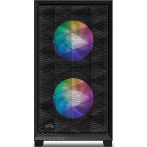 Корпус PcCOOLER CPS, без БЖ, Micro ATX/Mini-ITX, чорний (C3D310 BK ARGB)
