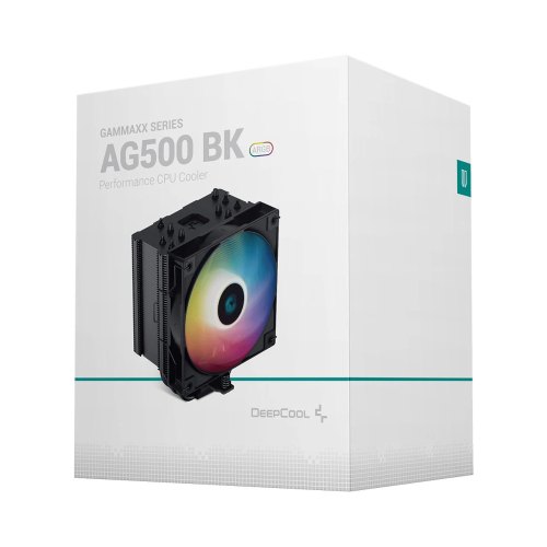 Кулер для процесора Deepcool AG500 BK ARGB, Intel LGA1700/1200/1151/1150/1155, AMD AM4/AM5
