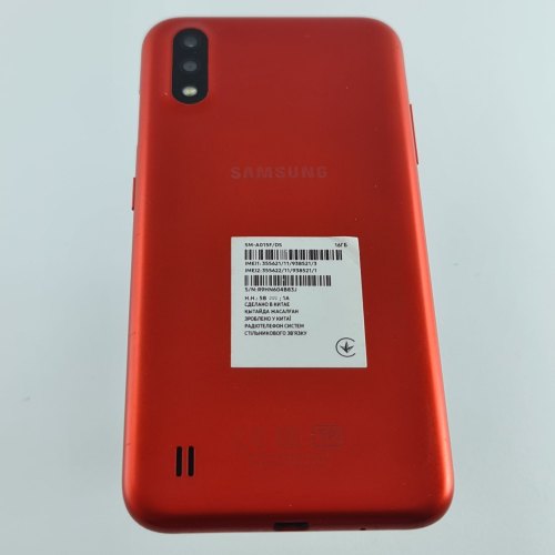 Смартфон Samsung Galaxy A01 (A015F) 16Gb Red (SM-A015FZRDSEK) USED **