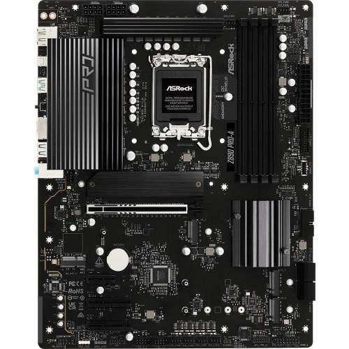 Mатеринська плата ASROCK Z890 PRO-A, ATX, s1851, Intel Z890