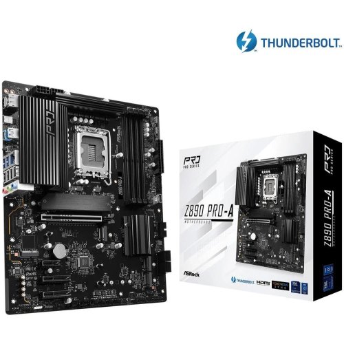 Mатеринська плата ASROCK Z890 PRO-A, ATX, s1851, Intel Z890