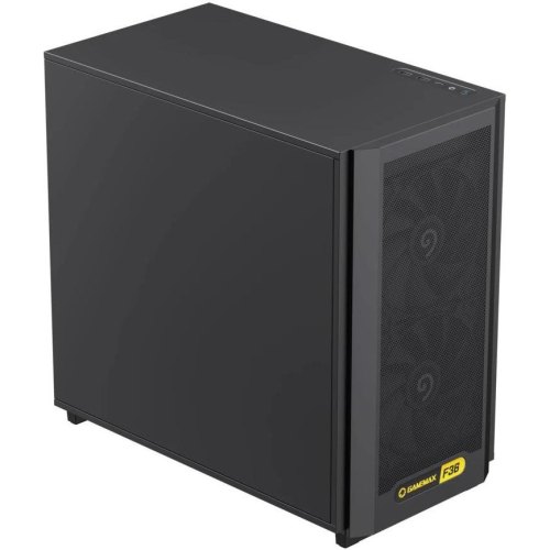 Корпус GAMEMAX, Micro ATX, без БЖ, Mini Tower, чорний (F36 Dark)