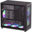 Корпус GAMEMAX, Micro ATX, без БЖ, Mini Tower, чорний (F36 BK)