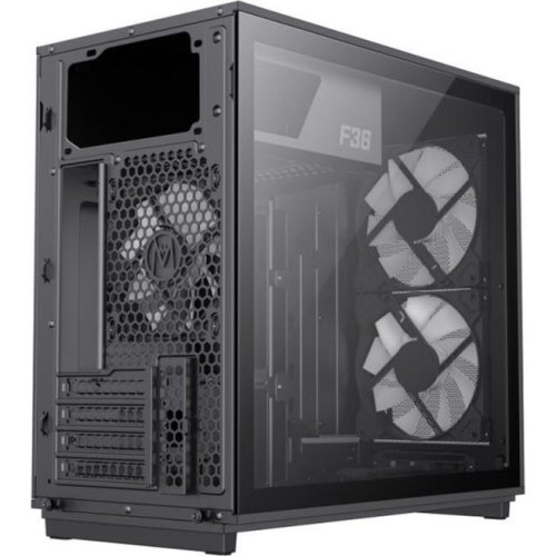 Корпус GAMEMAX, Micro ATX, без БЖ, Mini Tower, чорний (F36 BK)
