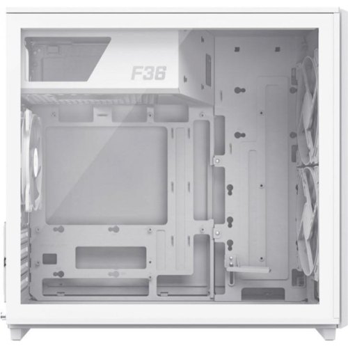 Корпус GAMEMAX, Micro ATX, без БЖ, Mini Tower, білий (F36 WH)