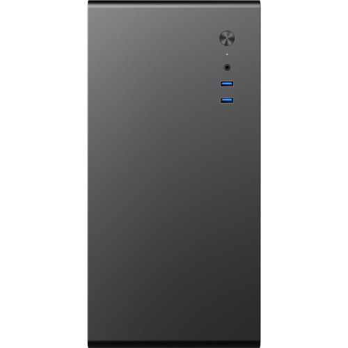 Корпус GAMEMAX GM-500B, Micro-ATX, з блоком живлення (A200-BK-500B)