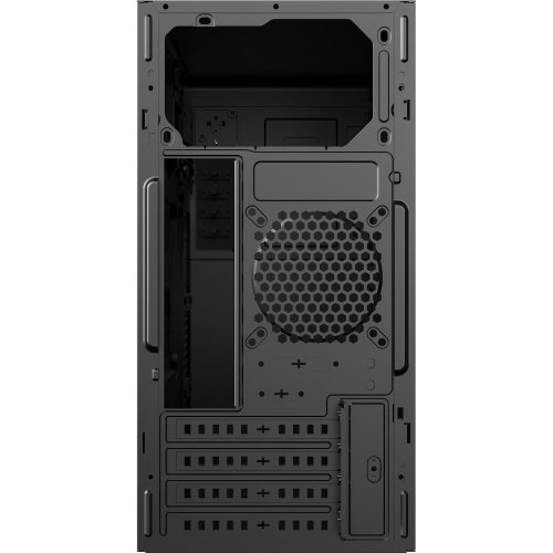 Корпус GAMEMAX GM-500B, Micro-ATX, з блоком живлення (A200-BK-500B)