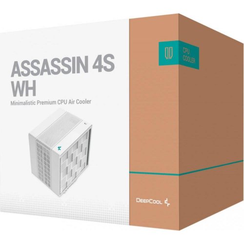Кулер для процесора Deepcool ASSASSIN 4S, Intel LGA2066/2011-v3/2011/1700/1200/1151, білий