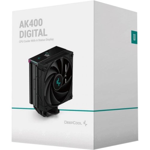 Кулер для процесора Deepcool AK400 Digital, Intel LGA1700/1200/1151/1150/1155, AMD AM5/AM4