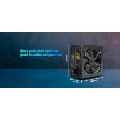 Блок живлення PcCooler 500W, 80+, OTP/OPP/OVP/UVP/SCP (HW500-NP)