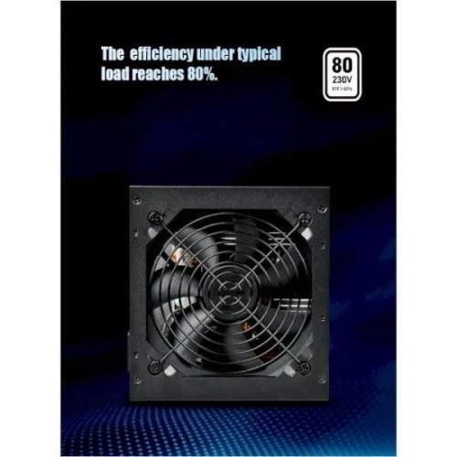 Блок живлення PcCooler 600W, 80+, OTP/OPP/OVP/UVP/SCP (HW600-NP)