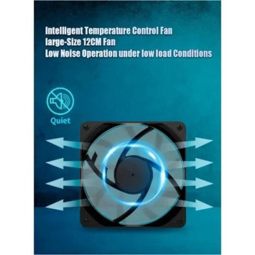 Блок живлення PcCooler 600W, 80+, OTP/OPP/OVP/UVP/SCP (HW600-NP)