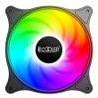 Вентилятор для корпусу PCCOOLER FX-120-3, 120мм, HB, 1200 об/хв, 18 дБ, SRGB (FX1203-BKRN1-GL)
