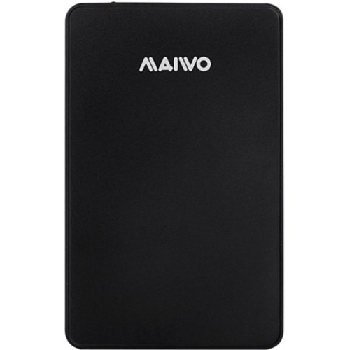 Зовнішня кишеня Maiwo для 2.5 SATA/SSD HDD, USB 3.0, пластик (K2503D black)