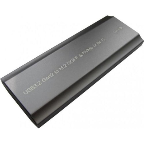 Зовнішня кишеня Dynamode для M.2 SSD NVMe/SATA, USB 3.2 GEN2 Type-C, алюміній (DM-CAD-SSD05)