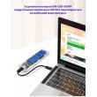 Зовнішня кишеня Dynamode для M.2 SSD NVMe/SATA, USB 3.2 GEN2 Type-C, пластик (DM-CAD-SSD09)