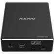 Зовнішня кишеня Maiwo для 2*HDD 2.5 SATA/SSD до 9,5 мм, USB 3.1 GEN2 Type-C, алюміній (K25272C)