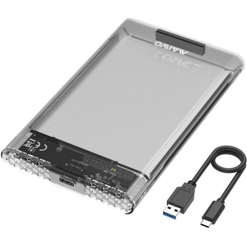 Зовнішня кишеня Maiwo для 2.5 SATA/SSD HDD, USB 3.0, пластик (K2510B)