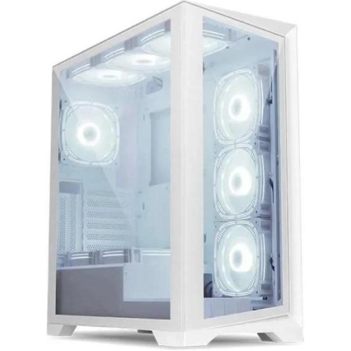 Корпус Frontier YETI WHITE, ATX/MiniITX/microATX, Middletower, білий
