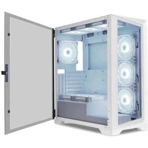 Корпус Frontier YETI WHITE, ATX/MiniITX/microATX, Middletower, білий